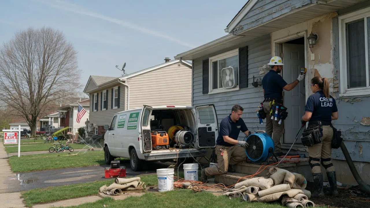 Flood Cleanup in Deer Creek, OK near me